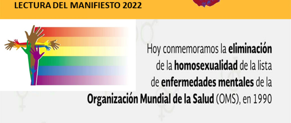cartel 17 mayo homofobia 2022 mod
